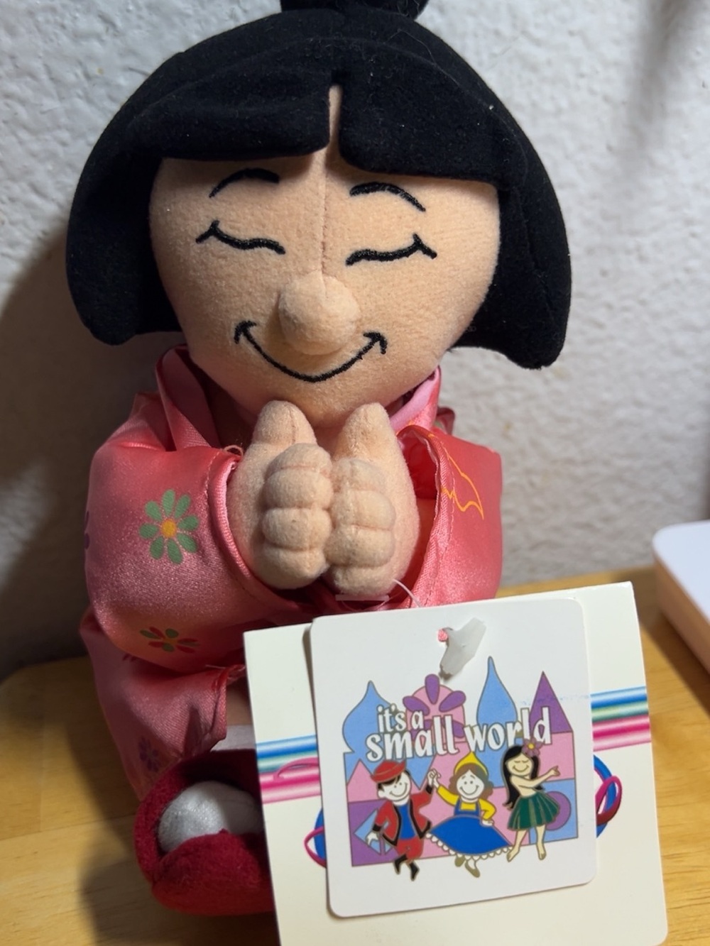 Disney 'it's a small world' Pink Kimono Plush Doll - Kids Toy